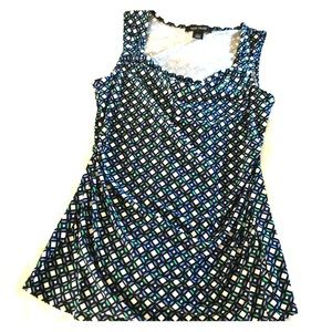 White House Black Market ruched top